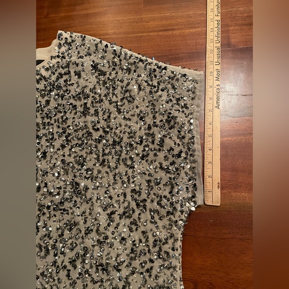 ELOQUII studio Women’s Party Cocktail Short Sleeve Jacket W/sequins Shimmer 18 - Picture 4 of 10